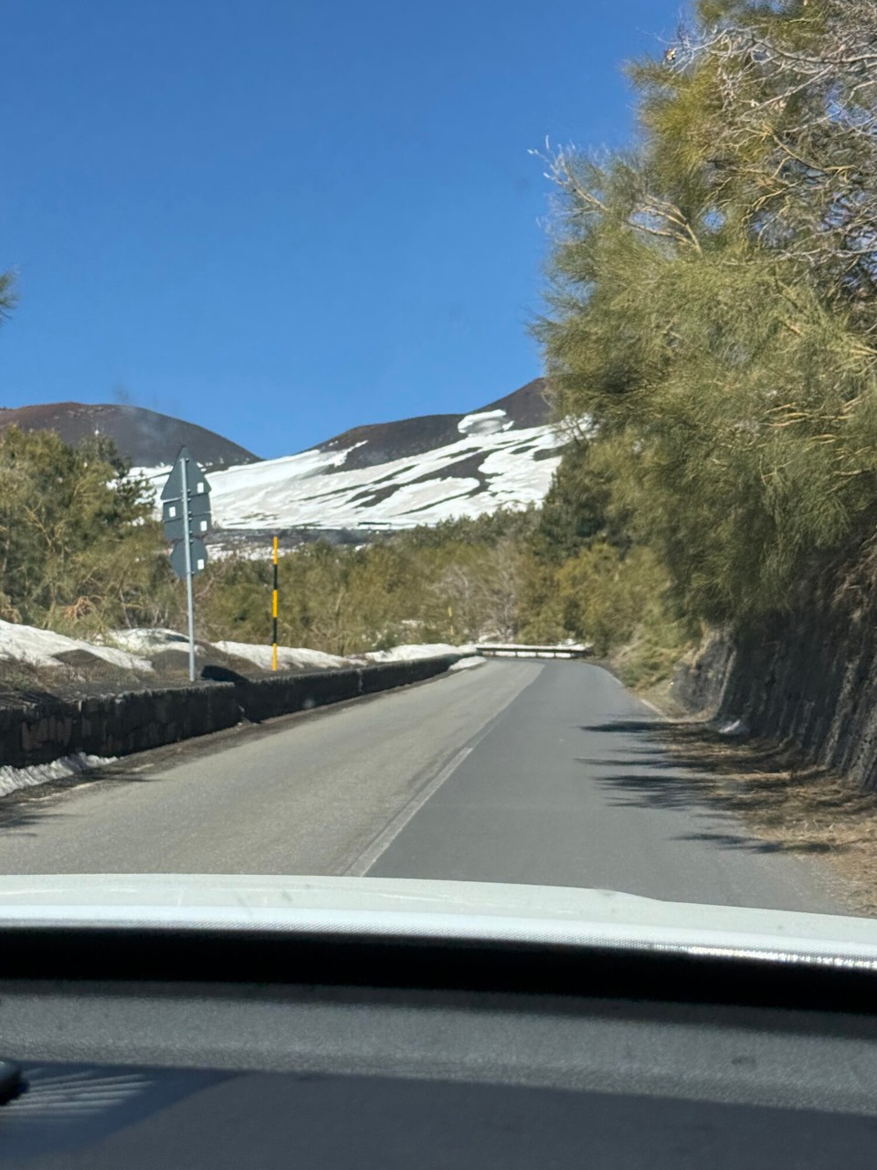 Italien - Riposto - und Schnee 