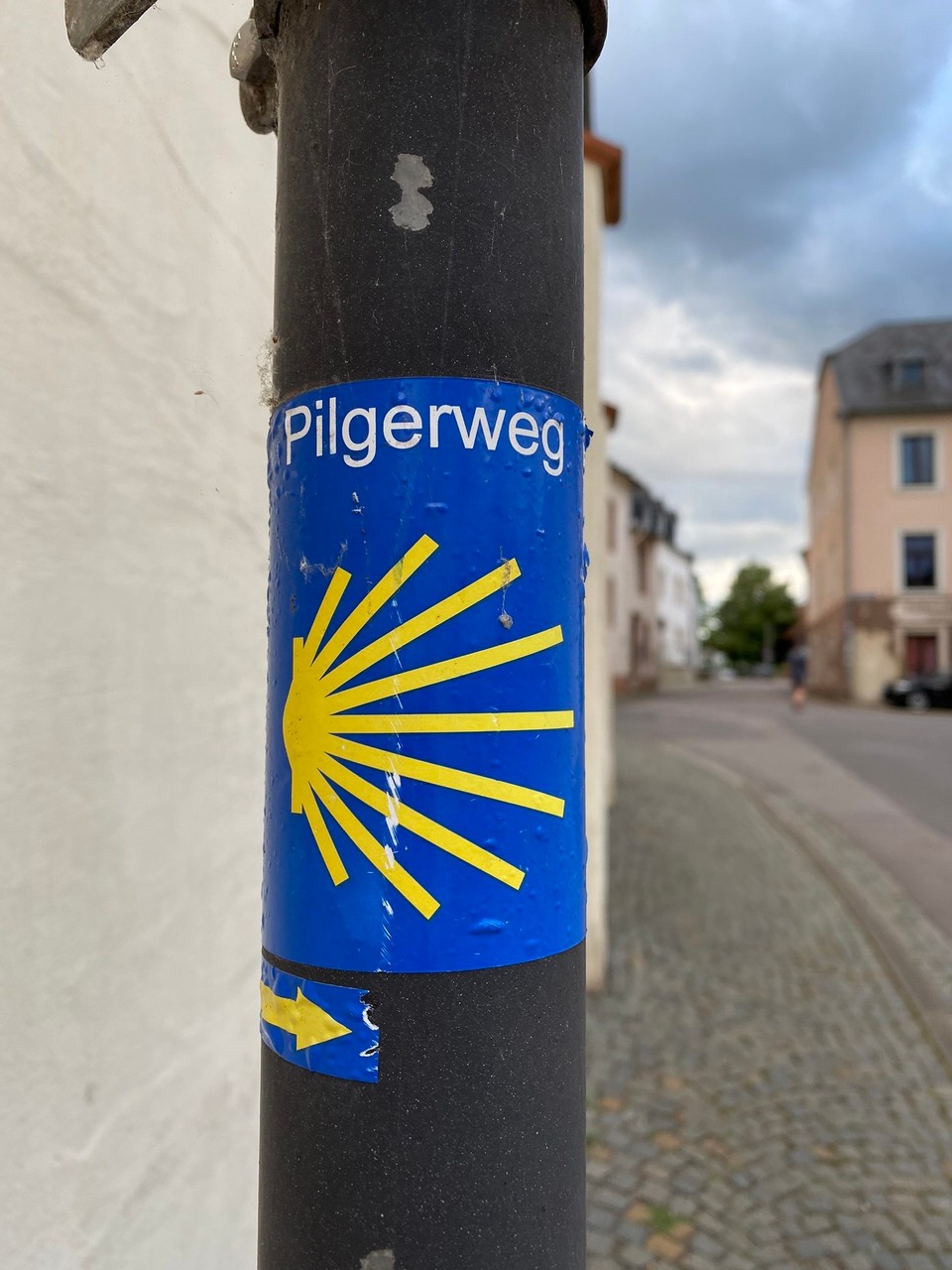 Deutschland - Perl - Unsere Lieblingswegmarkierung