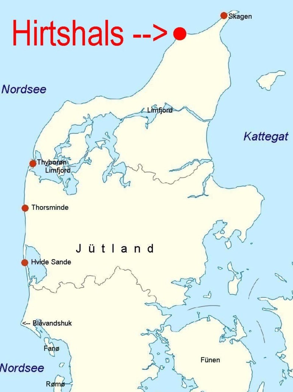 Norwegen - Larvik - Angekommen in Dänemark 