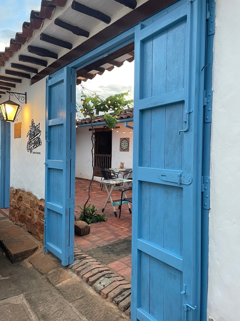 Kolumbien - Barichara - Hostel vibes in Barichara 🚪 