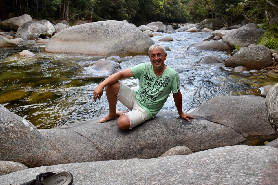 Australien - Mossman Gorge - Erst mal ein Päuschen 