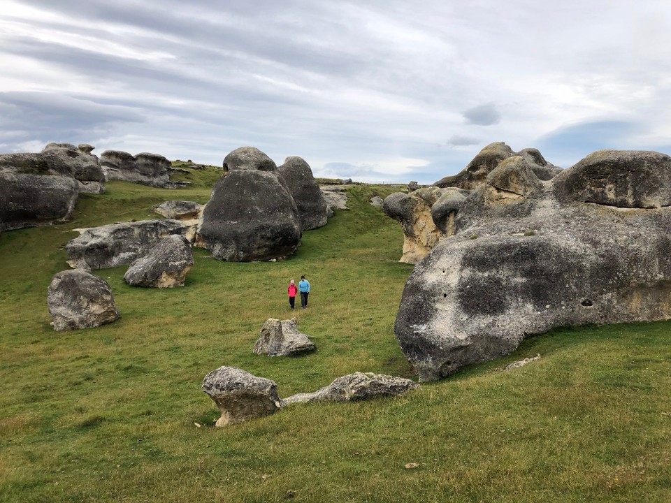 Neuseeland - Livingstone - Heute sind wir zu den Elefant Rocks gegangen 