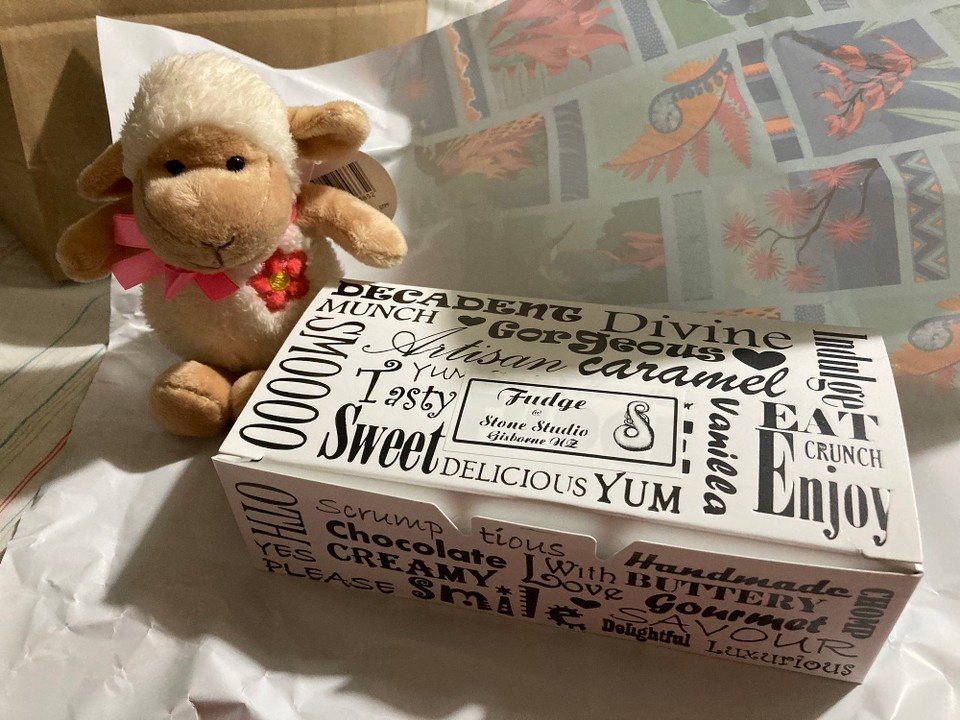 Neuseeland - Gisborne - Ein kleines Abschiedsgeschenk hab ich auch noch bekommen 🤩🥹
Und das Schaf heißt ab sofort Moana 😀