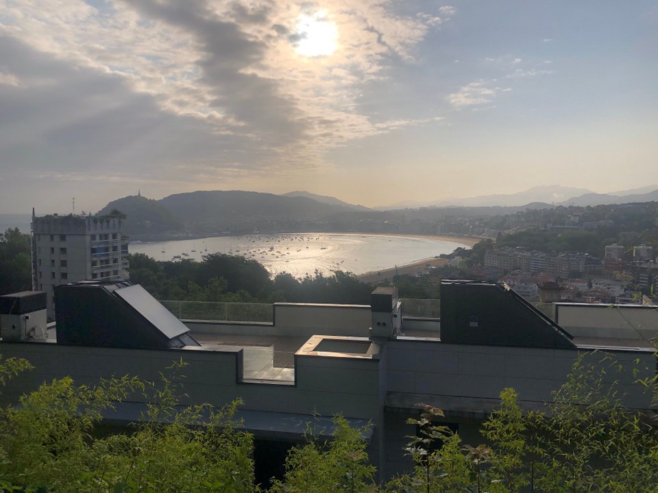 Spanien - Bilbao - Blick zurück nach La Concha