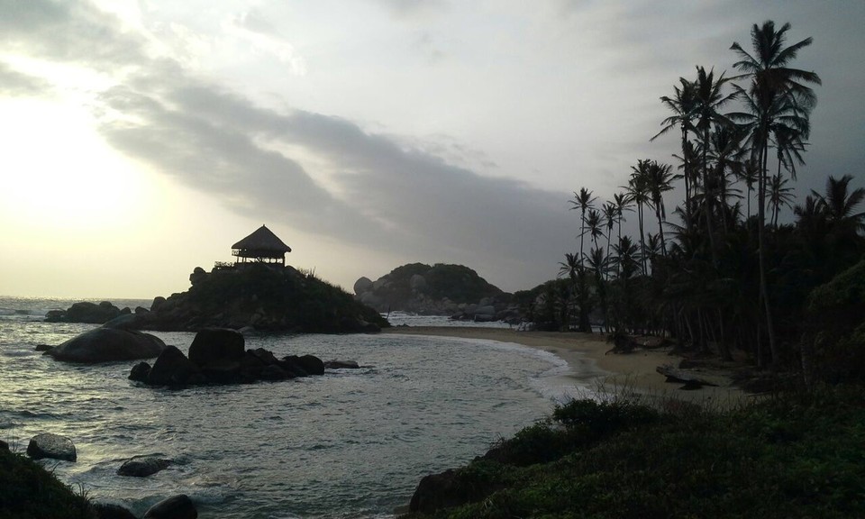 Kolumbien - Santa Marta (Dist. ESP. ) - Cabo San Juan am Abend
