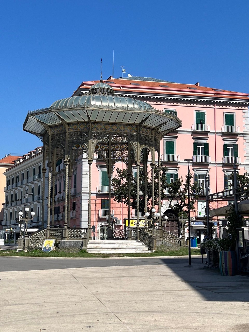 Italien - Castellammare di Stabia - Sehr romantischer Pavilion mit Blick aufs Meer🤩🥰