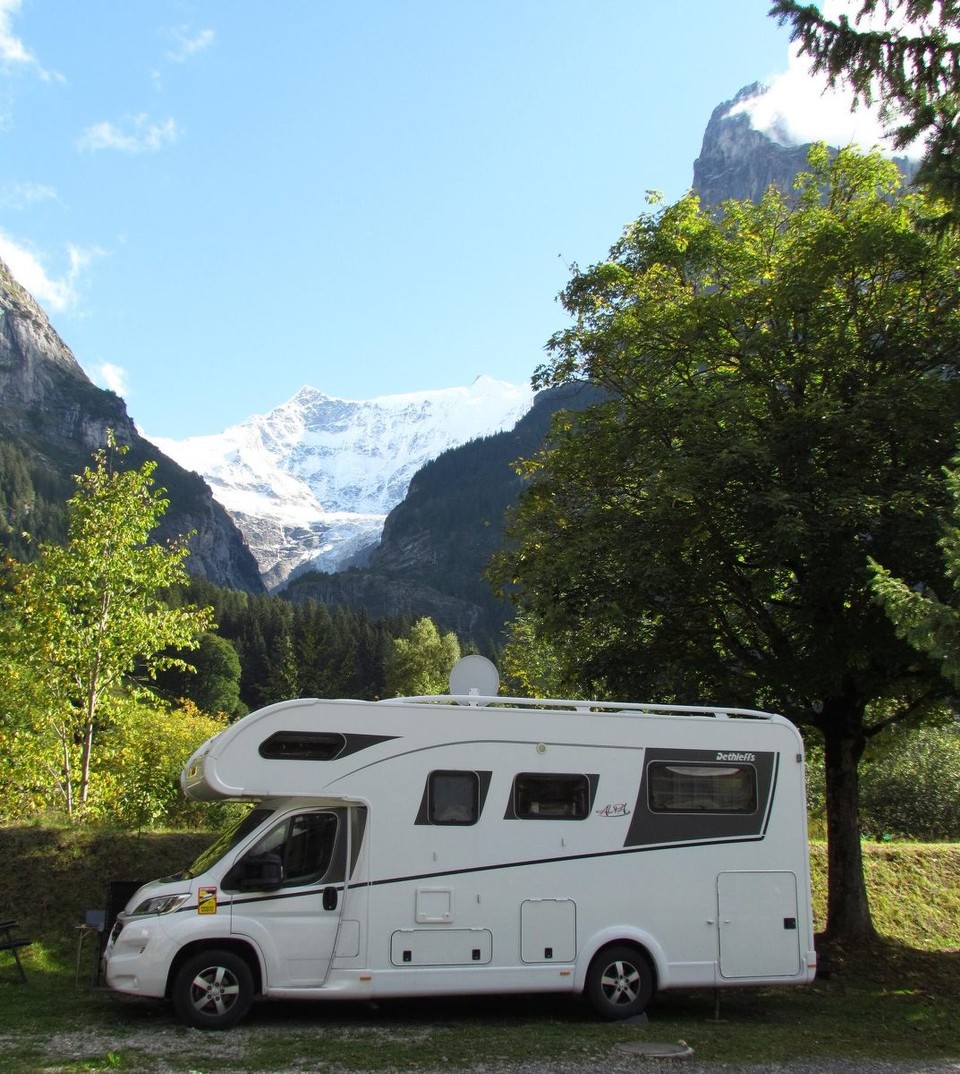Schweiz - Grindelwald - Unser Standplatz