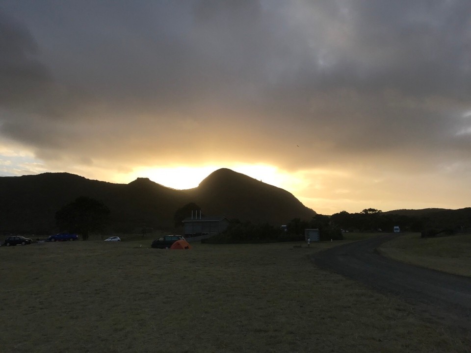Neuseeland -  - Sonnenaufgang am Spirit Bay