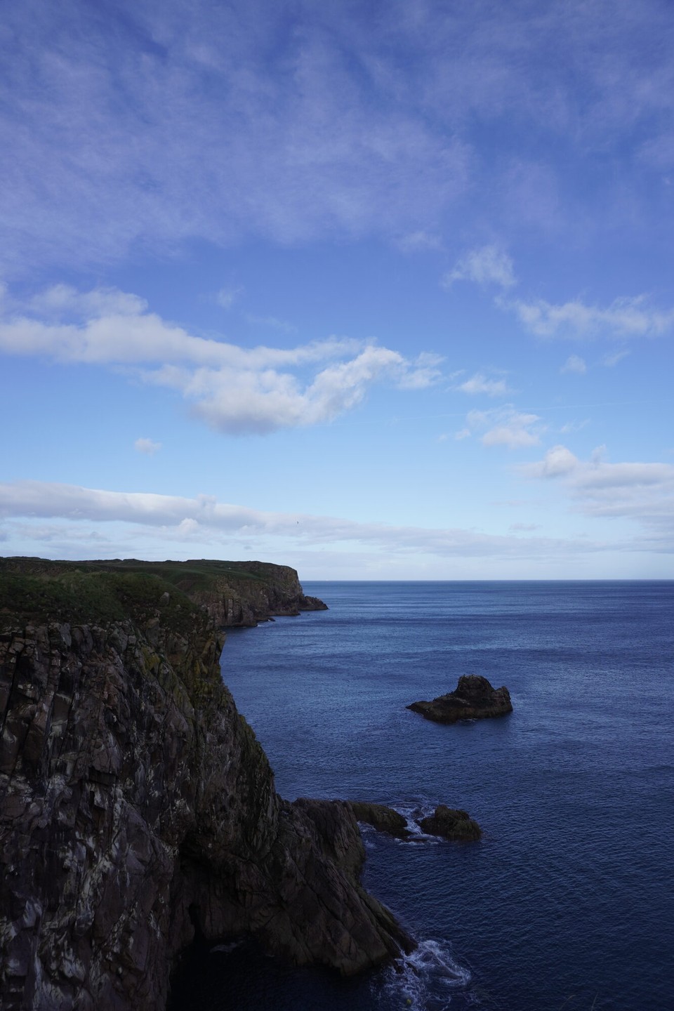 Vereinigtes Königreich - Fraserburgh - Bullers of Buchan: Bi dene Klippe chönnt mer Puffins gseh aber wie scho in Island sind mer im falsche Monet do