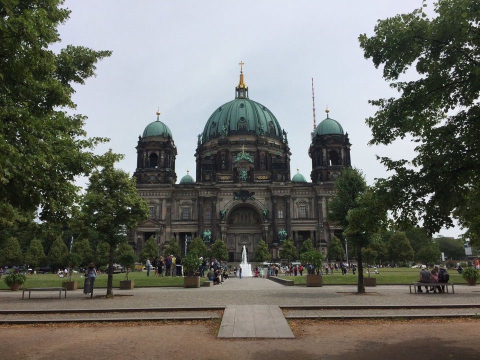 Germany - Berlin - This is the Berliner Dom, or Berlin Cathedral which is the short name for the Evangelical Supreme Parish and Collegiate Church (German: Oberpfarr- und Domkirche zu Berlin). This building, I think the 4th on this site, was completed in 1905.
