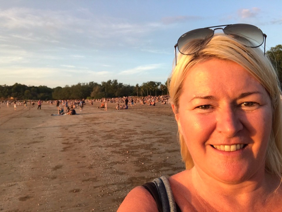 Australia - Darwin - I couldn't get over how many people watch the sunset !