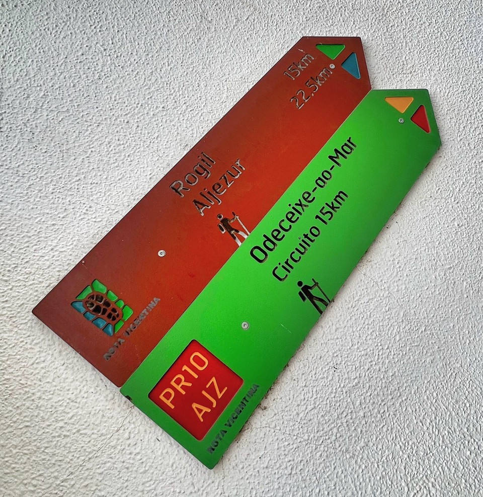 Portugal - Odeceixe - Der ganze Rundweg wird es nicht werden, aber die Richtung stimmt schon mal. 