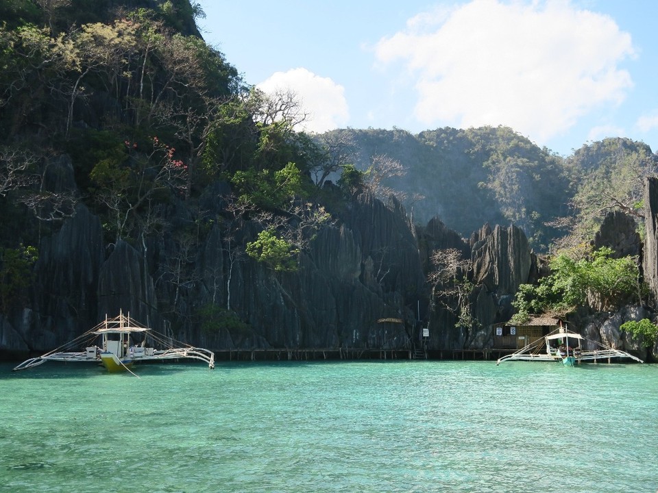 Philippines - Coron - Acces au lac