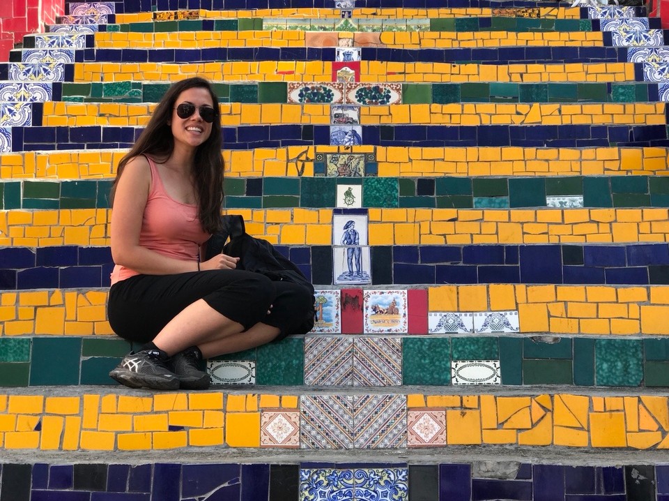 Brazil - Rio de Janeiro - Uf de Selaron-Treppe