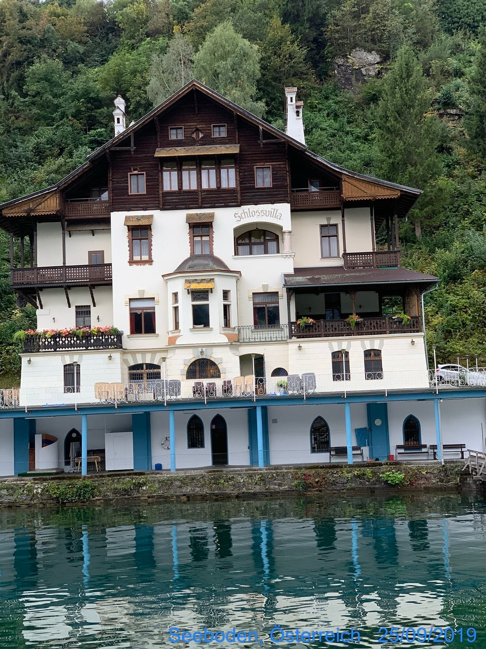 Österreich - Seeboden - Villa am See gegenüber vom Schloss in Millstatt 