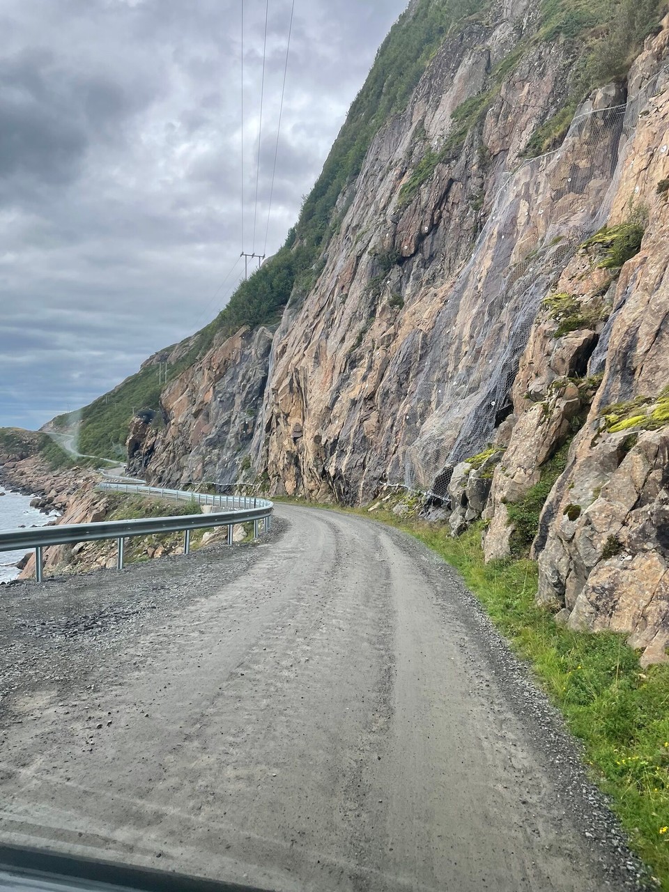 Norwegen - Myre - Straße nach Nyksund 