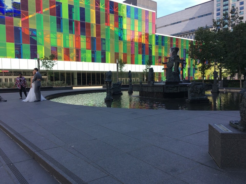 Kanada - Montréal - Und der schönste Tag und Fotos werden mitten in der Stadt aufgenommen - bin ich froh, dass wir da eine bessere Auswahl daheim haben 