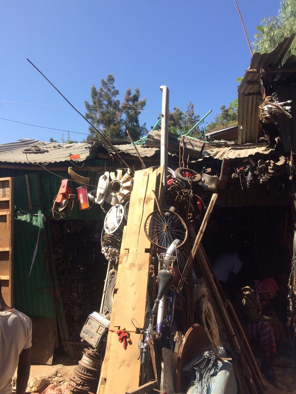 Äthiopien - Addis Abeba - Recyclingmarkt