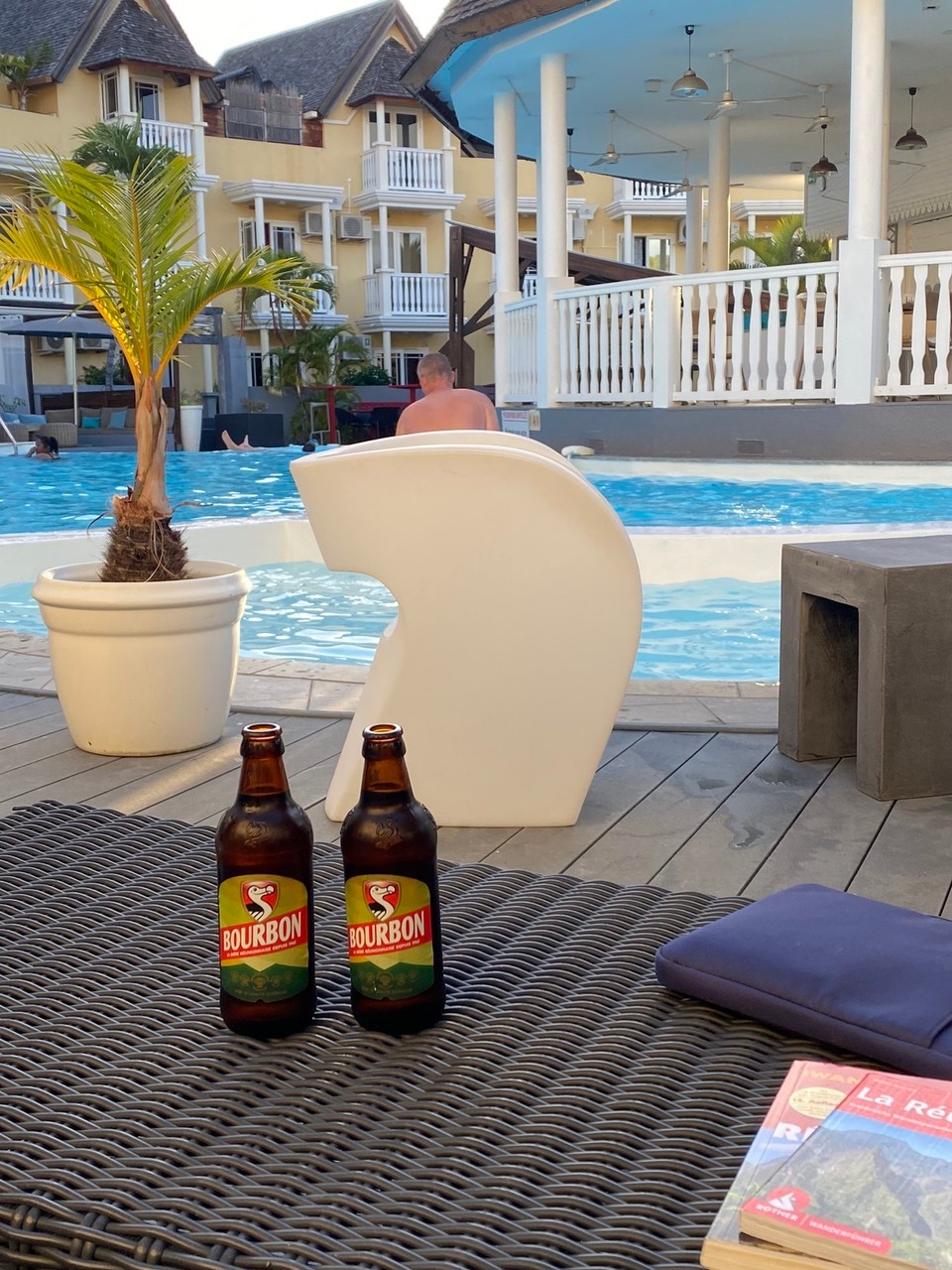 Réunion - Saint-Gilles les Bains - Dodo am Pool
