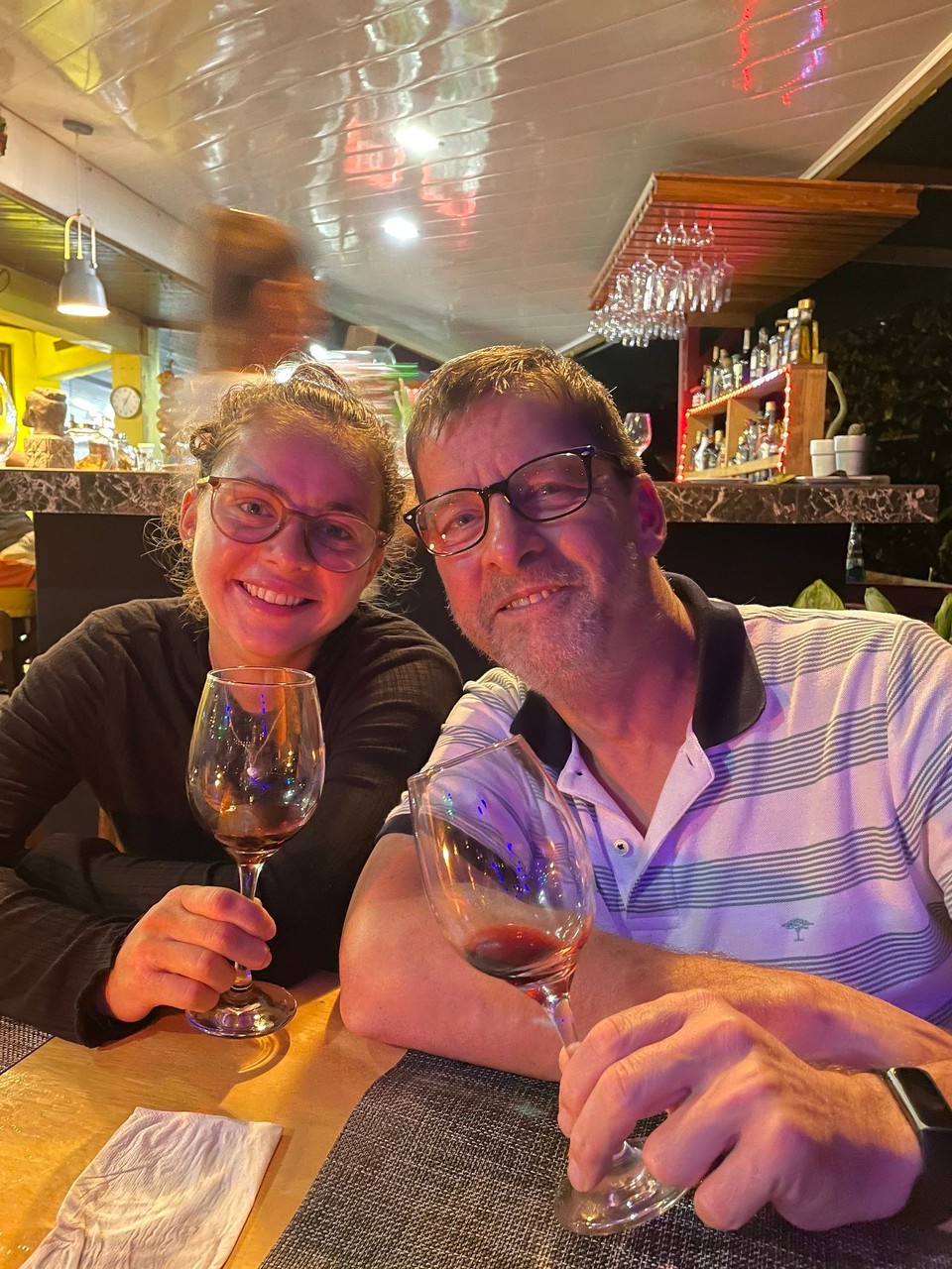 Costa Rica - Quepos - … an denen wir bis zum Abendessen verweilten 🥘 🍷 