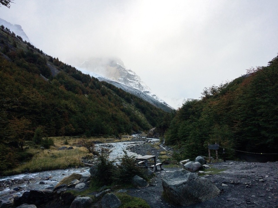 Chile - Torres del Paine - Regenwetter 