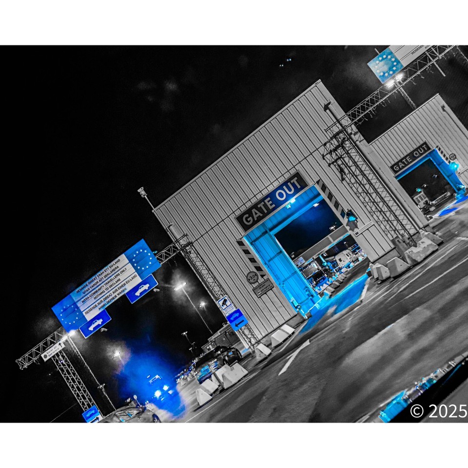 Schweden - Trelleborg - Ohne Kontrolle… schwups durch und ab in Richtung Lillehammer.