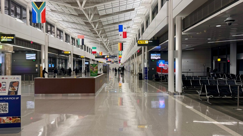 Vereinigte Staaten - Tampa - Ein langer Weg bis zum Gate 