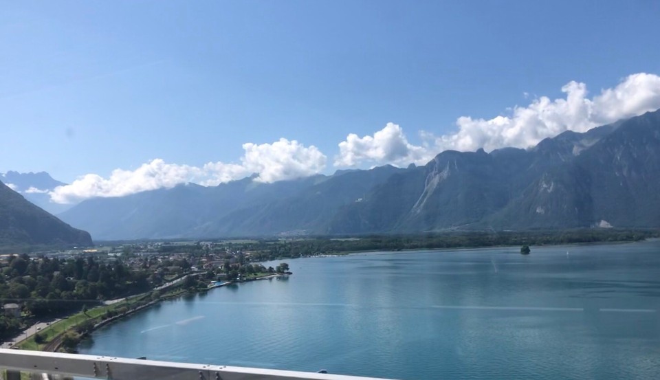 Frankreich - Chamonix - Und so geht es weiter In Richtung Berge und so finden wird unser neues Ziel ein Campingplatz am Mont Blanc. 