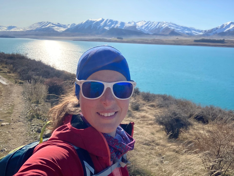 Neuseeland - Lake Tekapo - Eine Wanderung entlang des Sees steht an