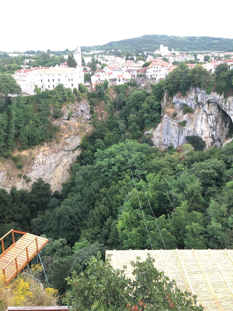 Kroatien - Pazin - Die Schlucht für Zipeling