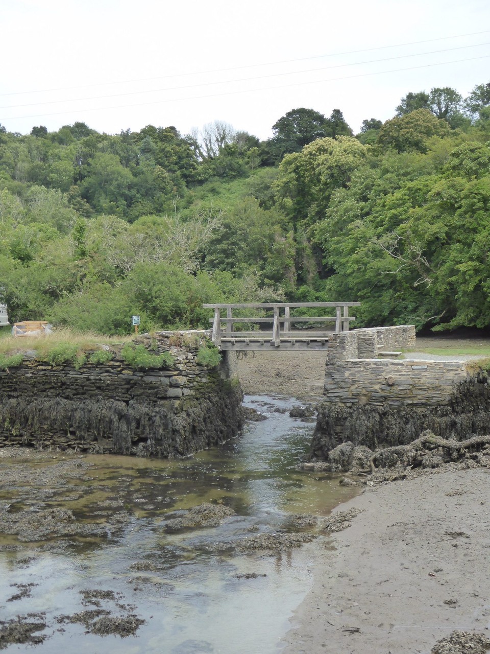 United Kingdom - Fowey - The bridge at Pont, in old Cornish Pont Pyll, meaning bridge of the creek, the end of navigable water.
