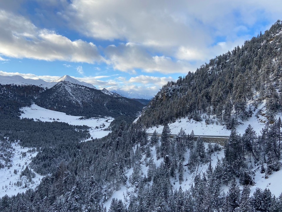 Schweiz - Guarda - Über den Ofenpass