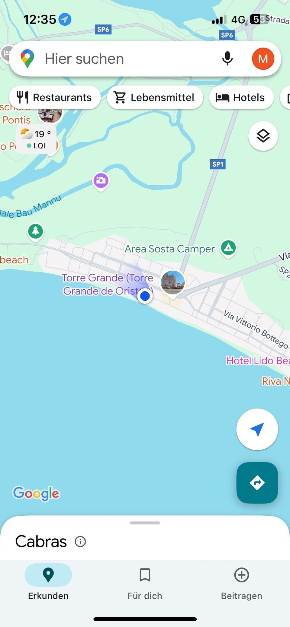 Italien - Tresnuraghes - 