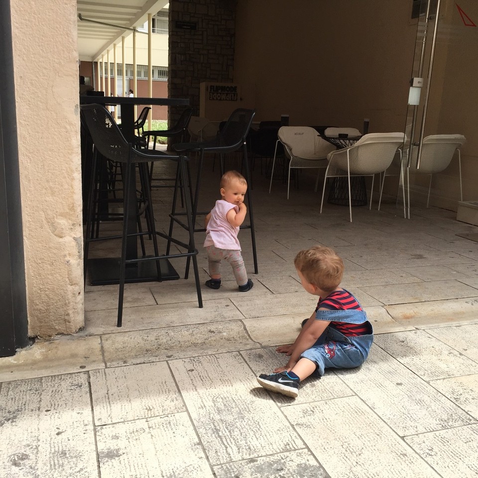 Kroatien - Zadar - "Kommt Du?"