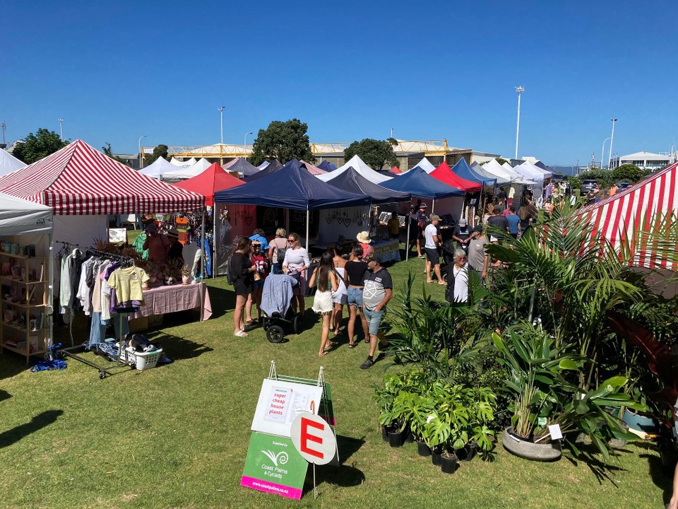 Neuseeland - Mount Maunganui - Später geht es noch zu „thelittlebigmarkets“
