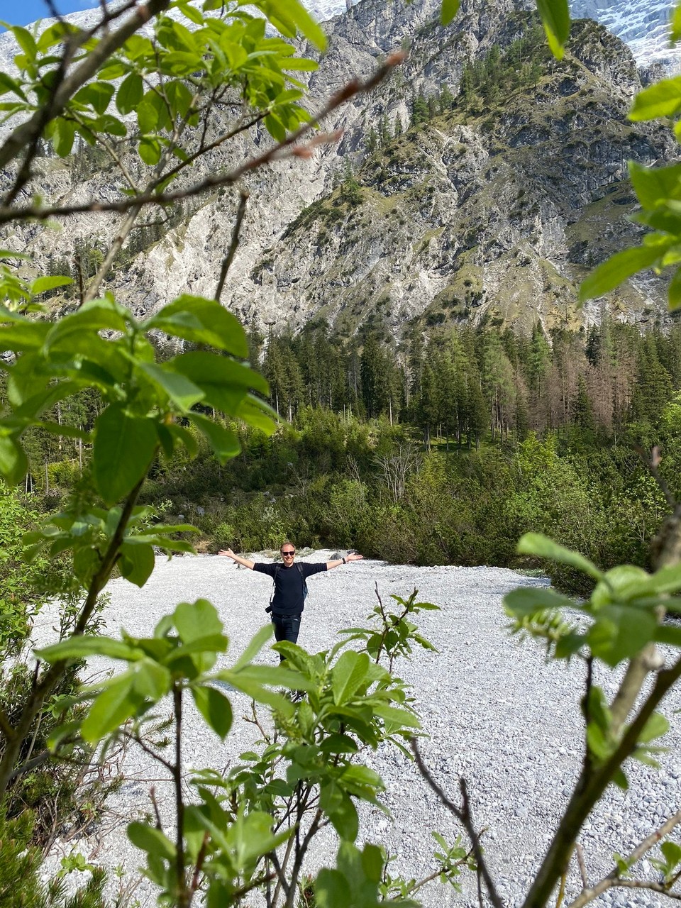 Deutschland - Ramsau bei Berchtesgaden - So sieht es aus, wenn man auf 300m Schutt steht 😄