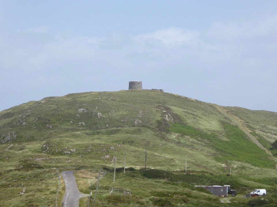 Ireland - Bere Island - The British had been impressed in 1794 when a strong tower at Martella Point in Corsica guarded the entrance to the Gulf of Fiorenzo, and embarked on building towers around the coasts. They were built to a standard design, typically 12m high with 2 floors and a garrison for an officer and 15-25 men.