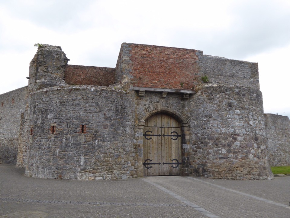 Ireland - Dungarvan - The Royal Castle at Dungarvan was built by the Anglo-Normans around 1200.