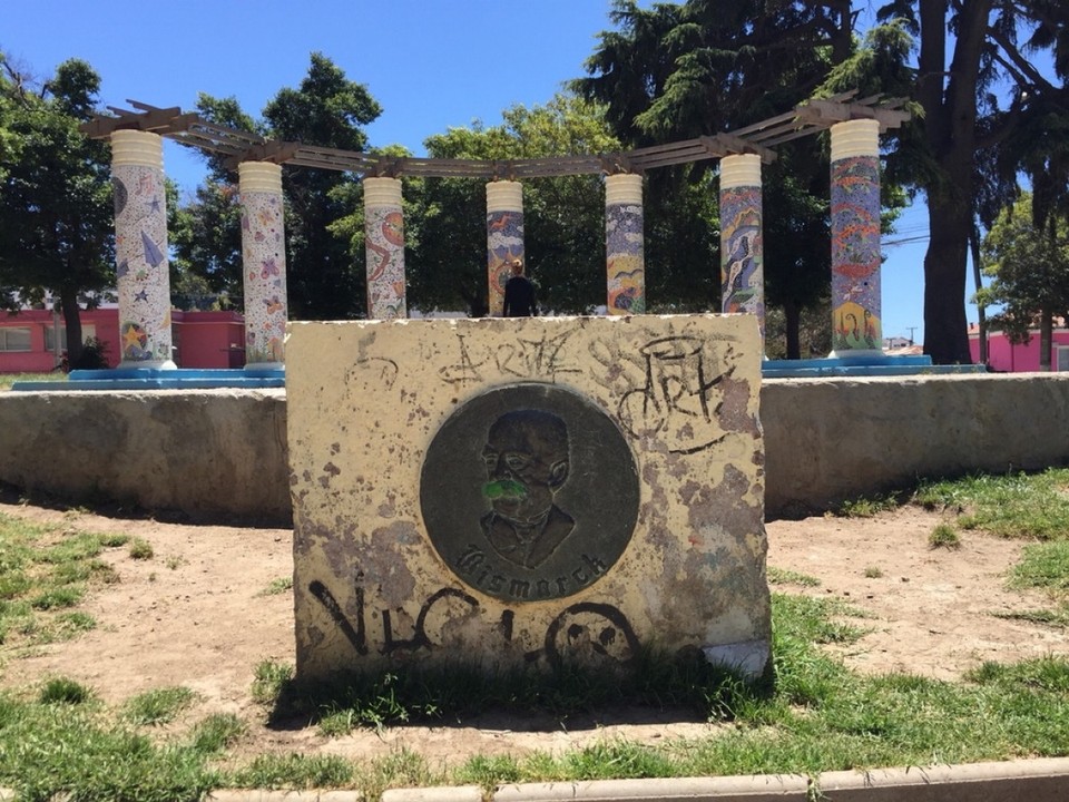 Chile - Valparaíso - The former German Chancellor Bismarck is honored with an own plaza.