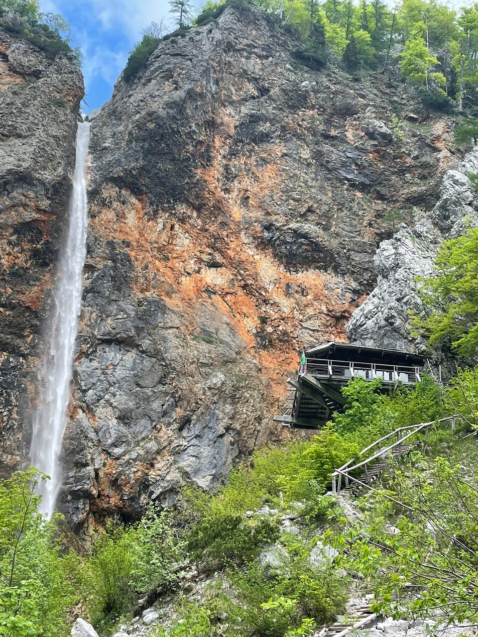 Slowenien - Solčava - Wasserfall Rinka