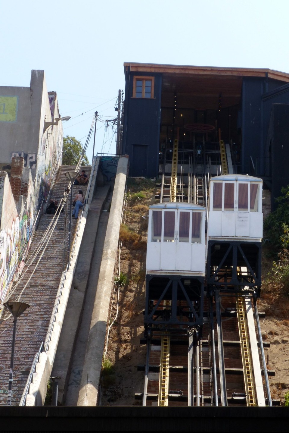 Chile - Valparaíso - Ascensor von 1886