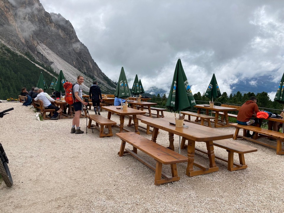 Italien - St. Christina in Gröden - Pause