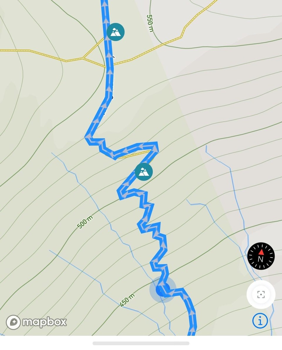 Vereinigtes Königreich - Corrour - Ziemlich steil, nass und Steintreppen unterschiedlichster Maße. 