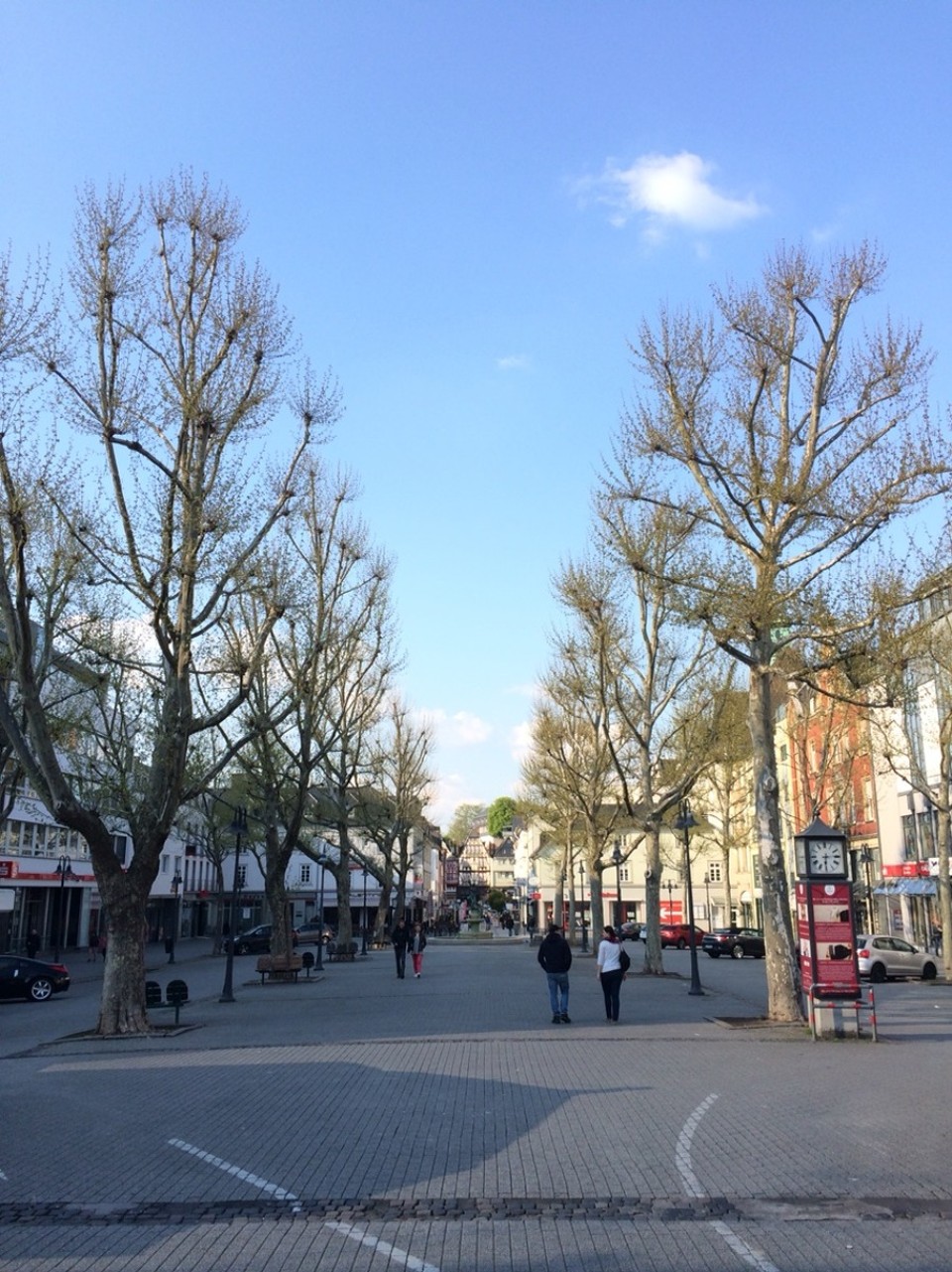 Deutschland - Limburg an der Lahn - Blick auf den Neumarkt.
