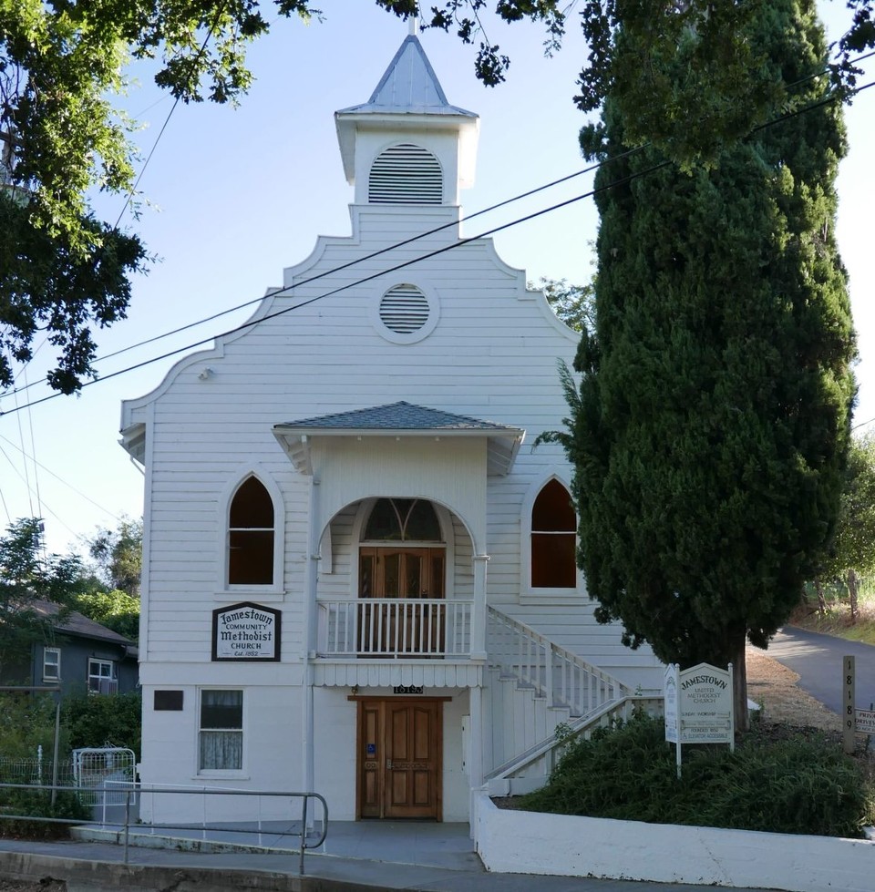 USA - Jamestown - Kirche in Janestown...