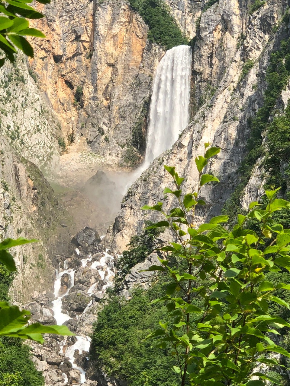 Slowenien - Bovec - Slap Boka