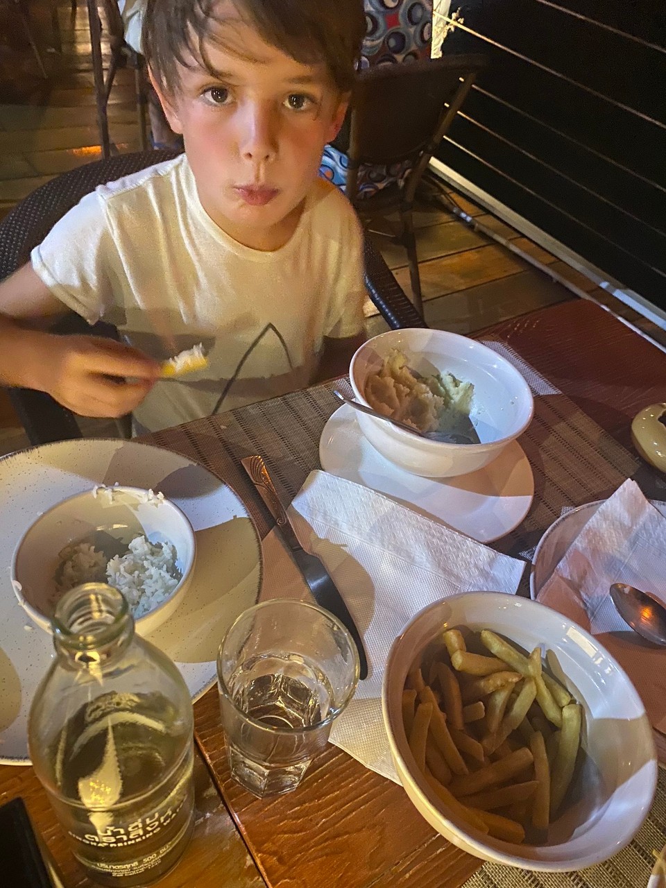 Thailand - Hua Hin - Pommes und Reis!