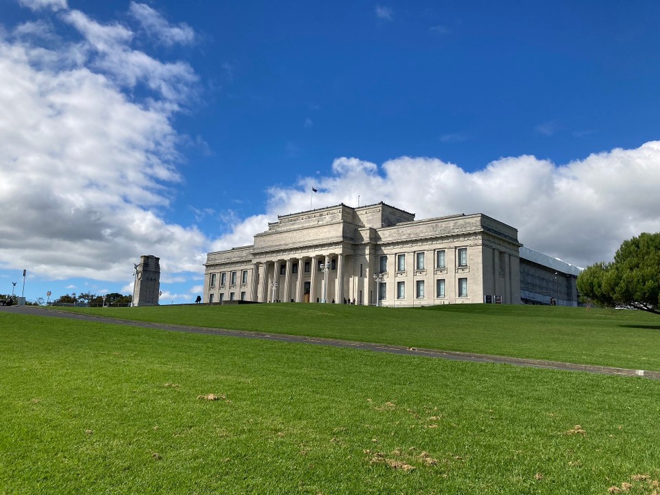 Neuseeland - Auckland - Auckland War Memorial Museum - heute nur mal von außen angeschaut