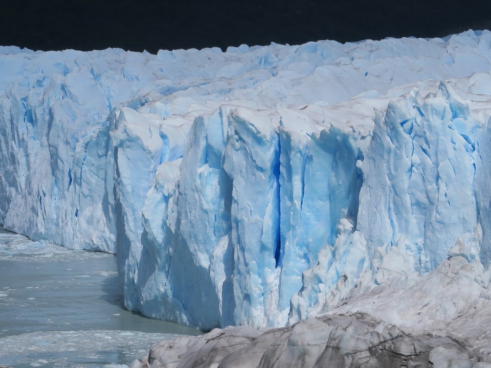 Argentina - El Calafate - Bruits de craquement de glace, on est aux aguets pour trouver ou ca va tomber