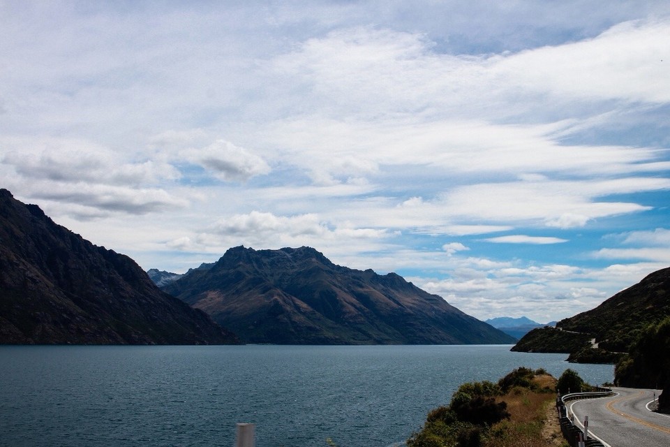 Neuseeland - Queenstown - Auf dem Weg nach Queenstown...Lake Wakatipu 